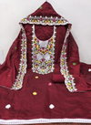 Ds Designer Suit 2 Chanderi Work Non Catalog Dress Material Wholesale Price In Surat
